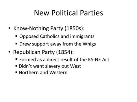 Ppt Chapter 13 The Union In Peril 1848 1861 Powerpoint Presentation