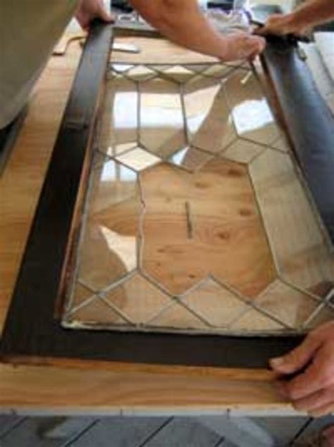 How To Repair Leaded Glass Old House Journal Magazine Stained Glass Repair Stained Glass