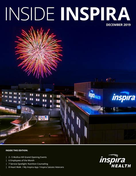 Inside Inspira Newsletter - December 2019 by Inspira ...
