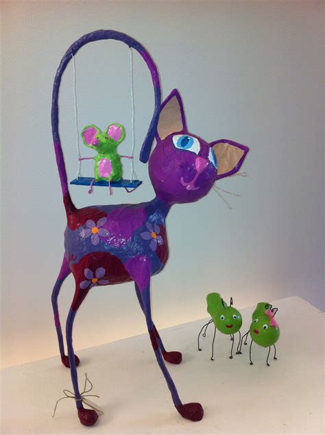 Liliana Anic Papier Mâche Paper Mache Dolls Paper Mache Animals