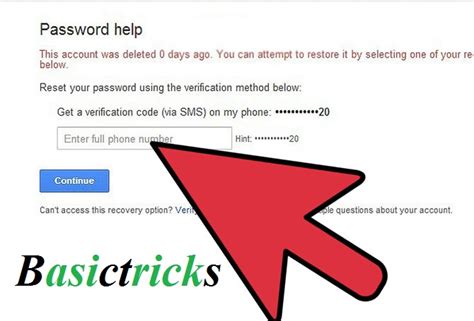 How To Recover A Deleted Gmail Account