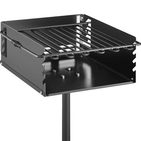 Vevor Vevor Outdoor Park Style Grill 21 X 21 Inch Park Style Charcoal Grill Carbon Steel Park