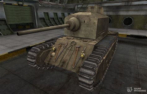 A Deserted French Skin For Arl 44 For World Of Tanks
