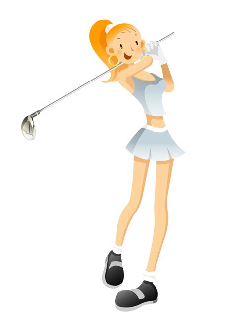 Golf Designer Cartoon Golf Png Download 708984 Free Transparent