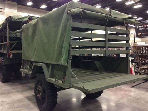 Used Military Army Surplus Trailer For Sale M989 M105a2 15 Ton 385 85