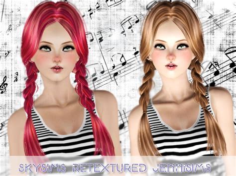 Jenni Sims Skysims Hairstyles Retextured Sims 4 Hairs Vrogue