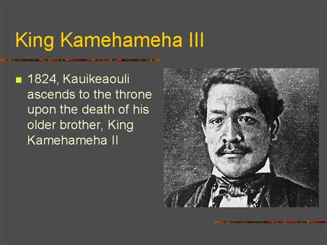 King Kamehameha Iii