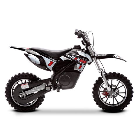 Funbikes Mxr 550w Lithium Electric Motorbike 61cm Black Kids Dirt Bike