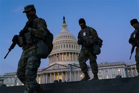 Congress Passes Bill To Reimburse Guard For Capitol Security Mission