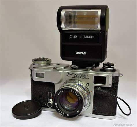Kiev 4AM made by Arsenal (1979) - 35mm rangefinder camera (clone Contax 