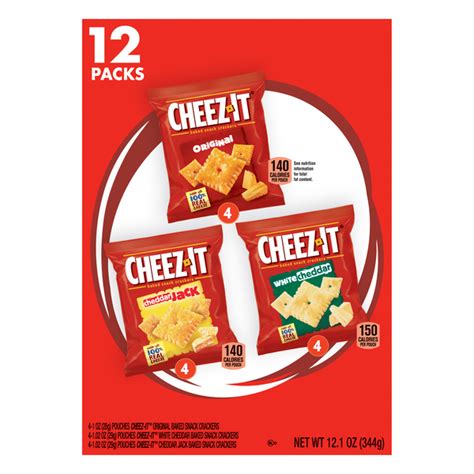 Save On Cheez It Baked Snack Crackers Variety Pack 12 Ct Order Online