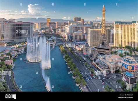 Las Vegas Strip Aerial High Resolution Stock Photography And Images Alamy