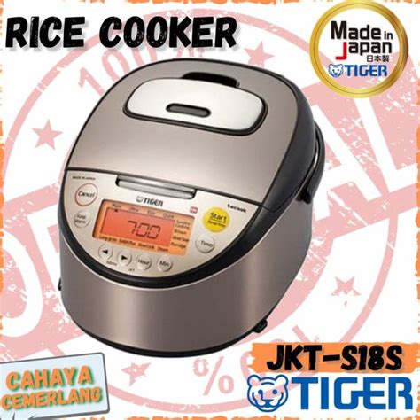 Jual Tiger Induction Heating Rice Cooker Jkt S S Alat Dapur Shopee