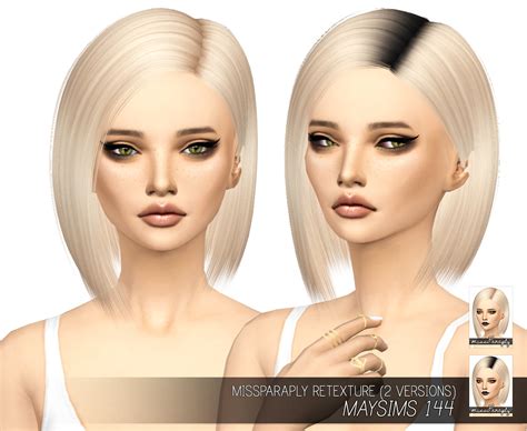 Ts4 Hallowsims Mandy Solids Sims Sims 4 Sims Hair
