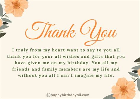Adorable Ways To Say Thank You For Birthday Wishes Thank You For