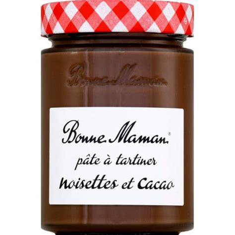 Bonne Maman Pate Tartiner Noisette Et Cacao Monoprix Fr