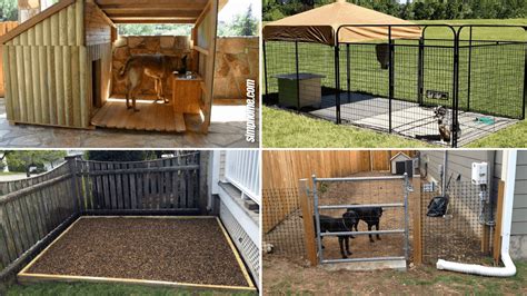 15 Clever Designs Of How To Build Backyard Dog Kennel Ideas Dog