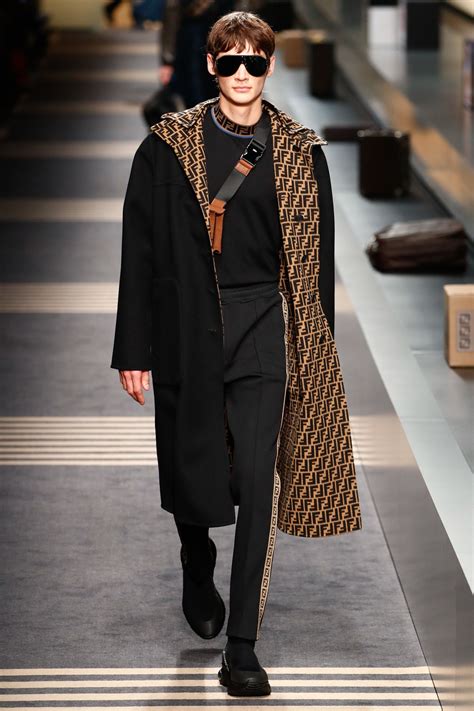 Fendi Fall 2018 Menswear Fashion Show Collection Fashion 2018 Trends