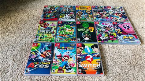 My Nintendo Switch Game Collection Youtube