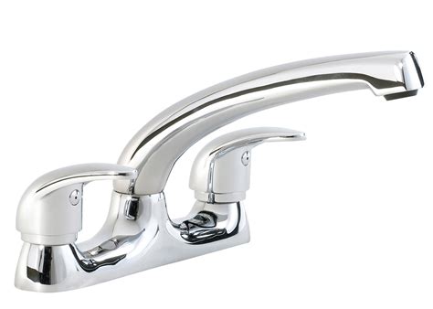 Maybe you would like to learn more about one of these? Phoenix Two Hole Twin Control Modern Kitchen Sink Mixer Tap