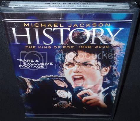 Michael Jackson History King Of Pop 1958 2009 R1 Dvd Ebay
