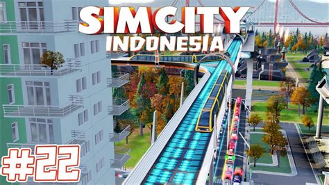 Maglev Kereta Bergaya Magnet Simcity 5 Indonesia 22 Youtube