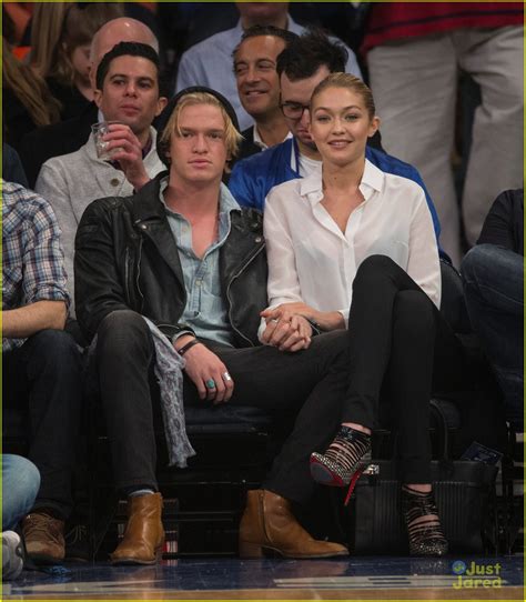 cody simpson shares cute courtside moment with gigi hadid photo 794903 photo gallery just