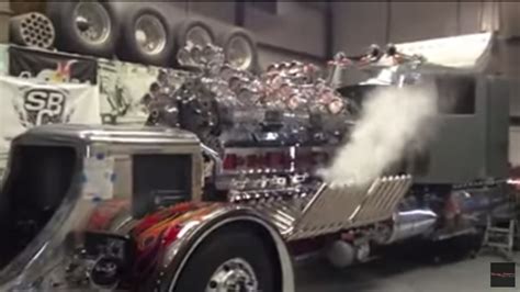 Supertruck 24 Cylinders 12 Superchargers