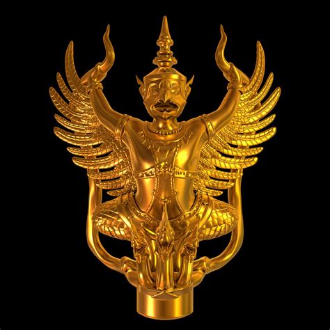 Thai Garuda Statue 3D | CGTrader