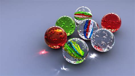 Marbles Glass Circle Bokeh Toy Ball Marble Sphere 12