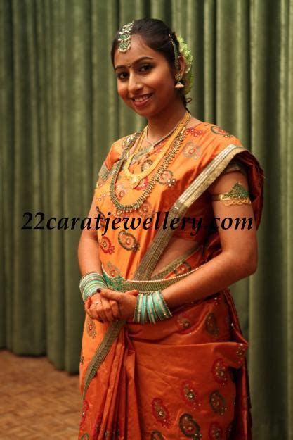 Bride Tamilian With Traditional Jewelry Jewellery Designs