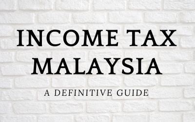 The tax rate will increase as taxable income increases. Malaysia Personal Income Tax Guide For Expatriate ...