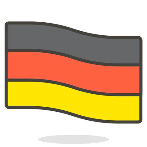 Germany emoji is a flag sequence combining regional indicator symbol letter d and. Germany flag emoji clipart. Free download transparent .PNG ...