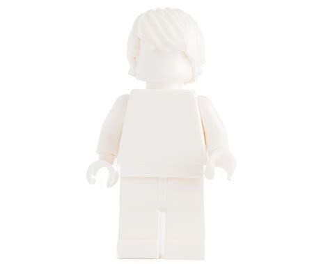Lego Set Fig 011437 Monochrome White With Hair Rebrickable Build