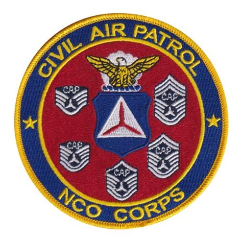 Cap Nco Corps Patch Civil Air Patrol Noncommissioned Officer Patches
