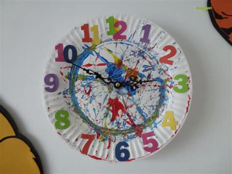 Fda approved for food contact and safety. Lizy's House Of Cards: Paper Plate Clock!