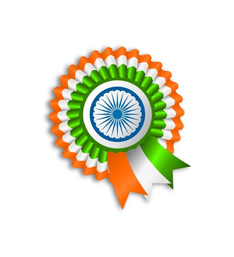 India Flag Round Png Free Png Image
