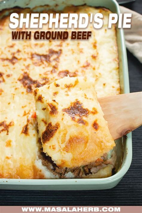Cover the pie with plastic wrap, foil or an overturned bowl to protect the pie. Shepherd's pie with Ground Beef - Easiest way to make a ...