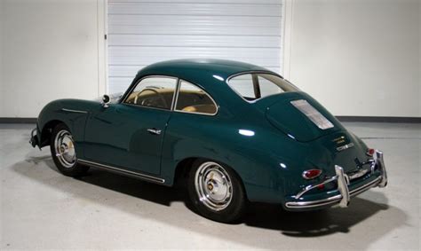 1958 Porsche 356 A Coupe Fjord Green Restored Sloan Motor Cars