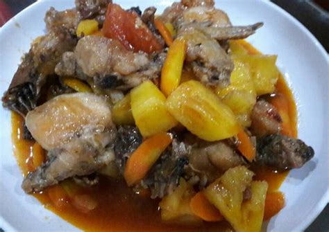 Resep Ayam Masak Nenas Oleh Lindayanti Thang Cookpad