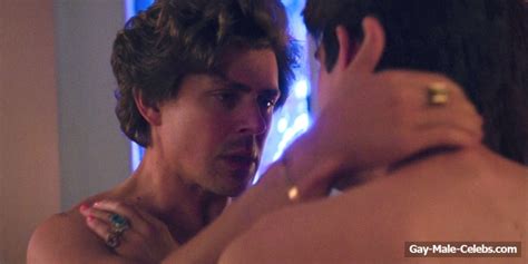 Chris Lowell Nude Threesome Sex Scene From Glow Gay Male Celebs