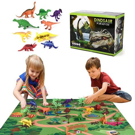Dinosaur Toys With Play Mat Kids Dinosaur Toys Set Children Play Kit