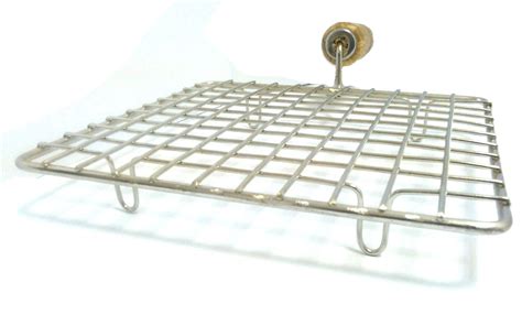 Square Roaster Rack Sturdy Stainless Steel Wire Cookware Cooking