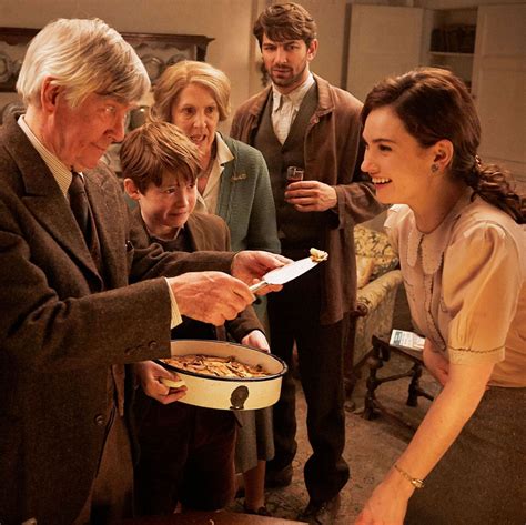 Making Potato Peel Pie With Lily James And Michiel Huisman In 1940s England The Guernsey