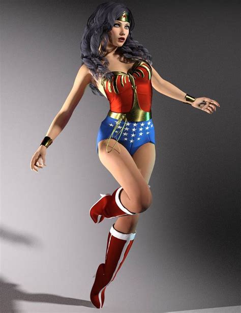 Wonder Woman My First 3d Render By Tolousse59 Wonder Woman Women Tv