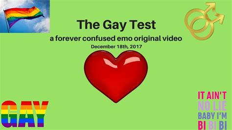 I Am I Gay Test Nasvetickets
