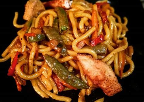 Fideos Udon Con Pavo Y Verduras Receta De Dani Reus Cookpad