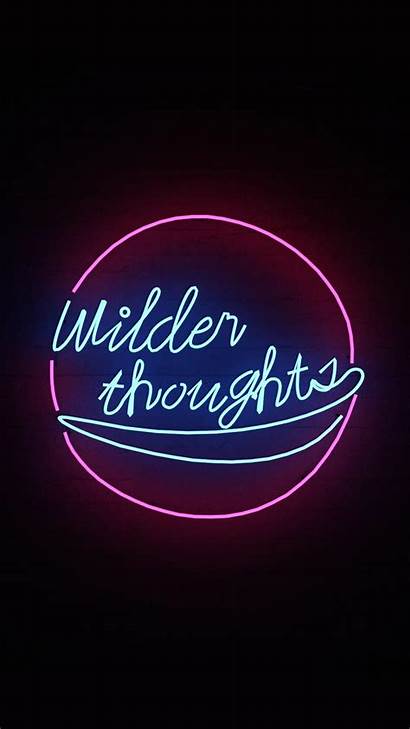 Neon Iphone Aesthetic Quotes Sign Wallpapers Signs