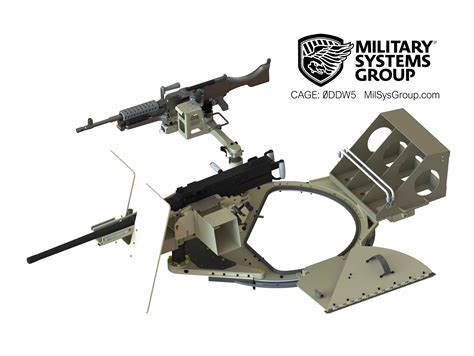 Military Systems Group Inc Machine Gun Turret Mounts Military