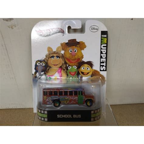 The Muppets School Bus 164 Hot Wheels Premium Bcn Stock Cars